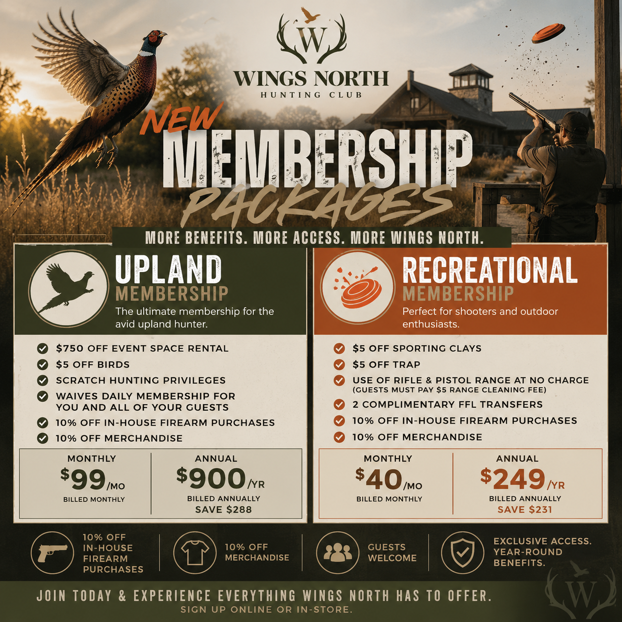 Membership Options